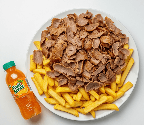 Kids Portion Of Doner & Chips 