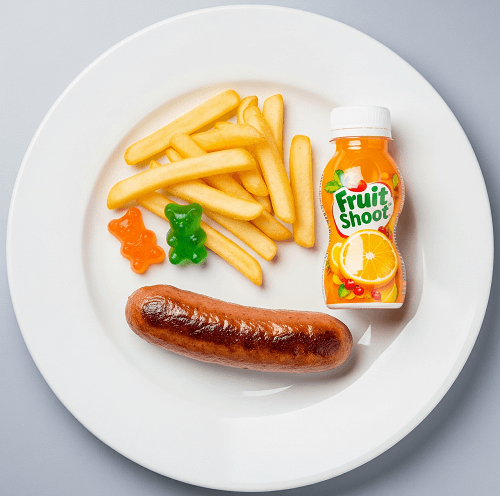 Kids Sausage & Chips 